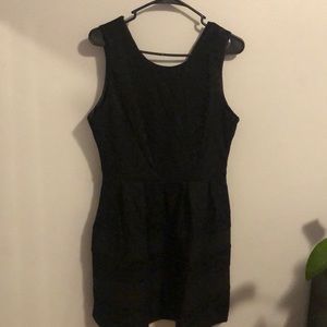 Women’s black midi dress!